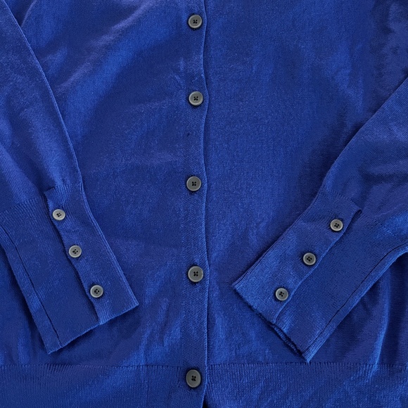 Lane Bryant Cardigan - Royal Blue Size 14/16 - Picture 5 of 8